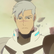 The newly white-haired Shiro having a moment of contemplation.